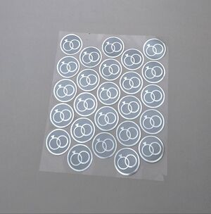 Wedding Rings Stickers
